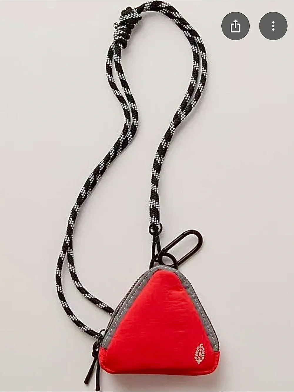 NWT FREE PEOPLE MOVEMENT ALTITUDE MINI POUCH IN FLAME RED!!